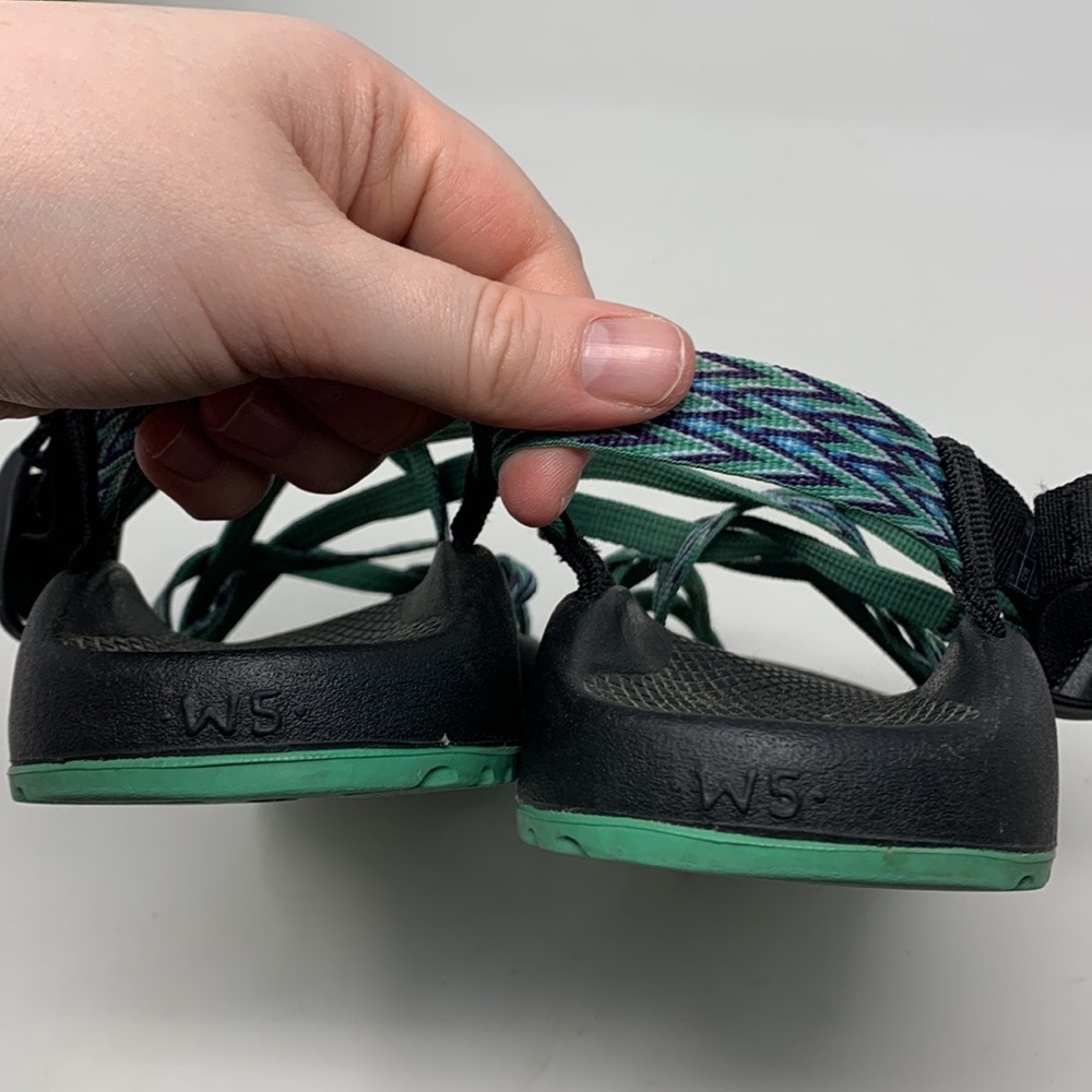 Chaco Green X2 Z Women's Sandals Size 5 - Picture 5 of 9